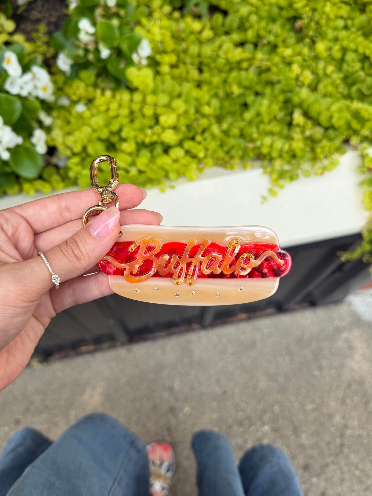 Hotdog Bag Charm
