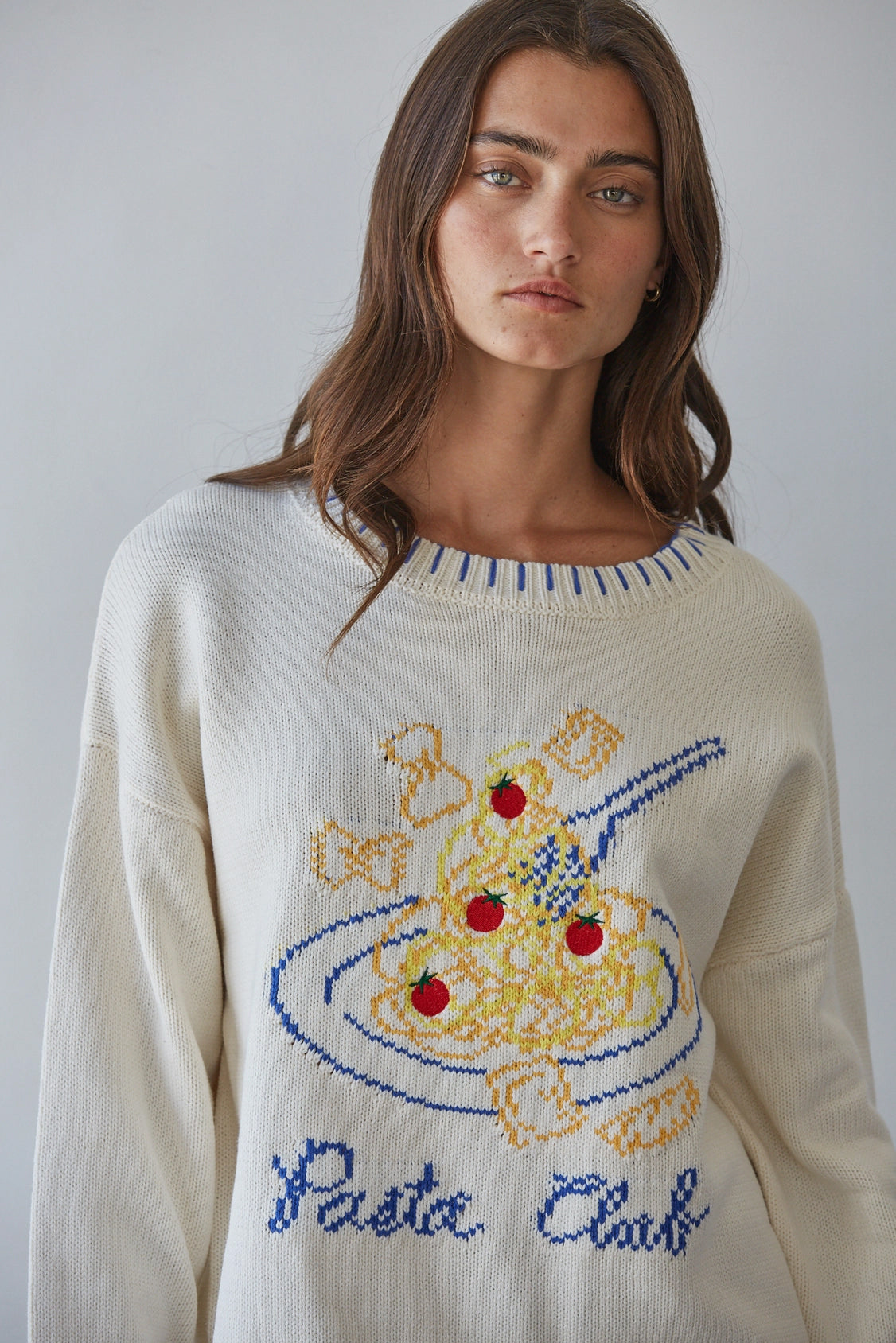 Pasta Club Knit Sweater