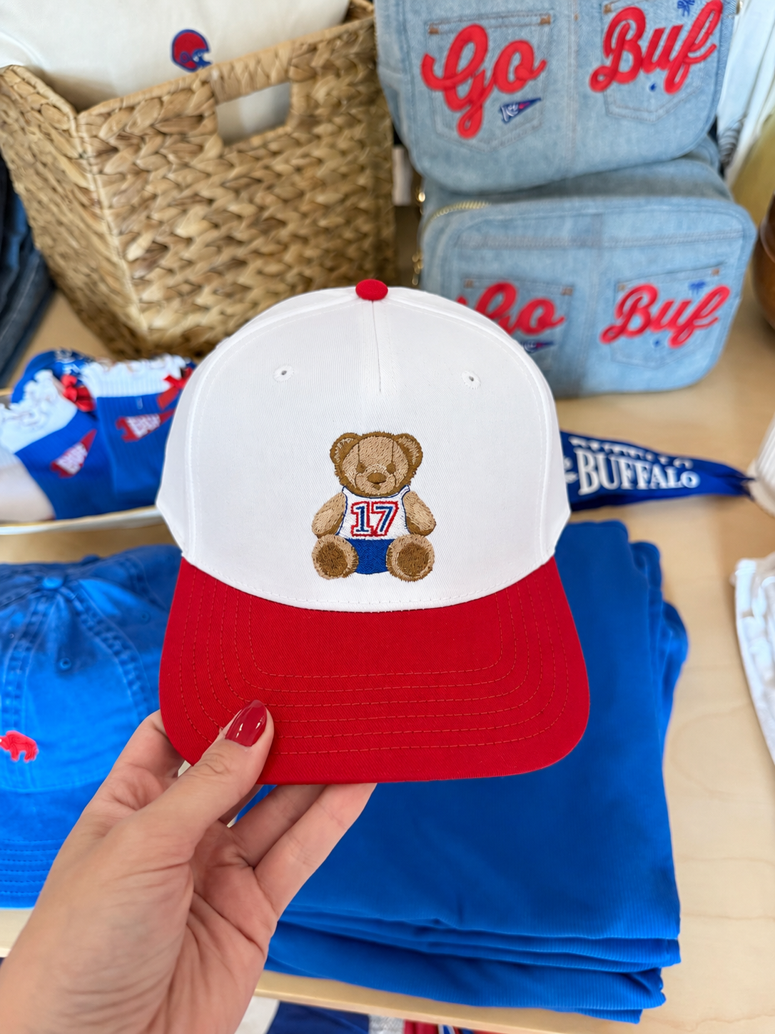 Game Day Bear Trucker Hat