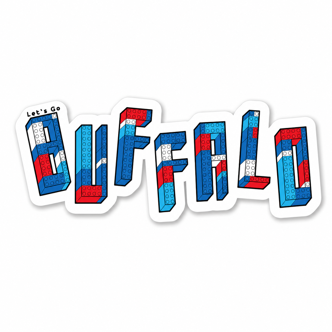 Buffalego Sticker