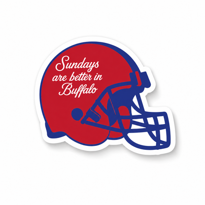 Sundays in Buffalo Sticker