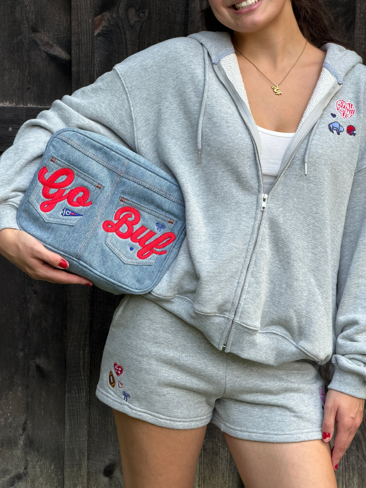 Go Buf Zip Up Hoodie