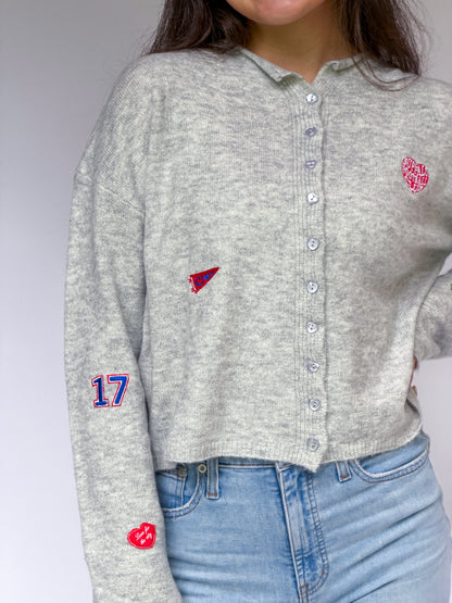 Icon Cardigan in Cloud