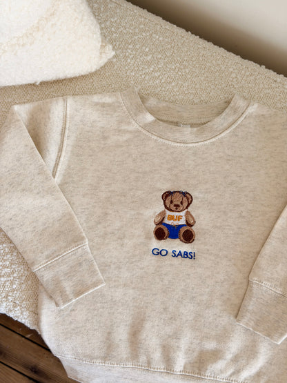 Hockey Bear Toddler Sweatshirt