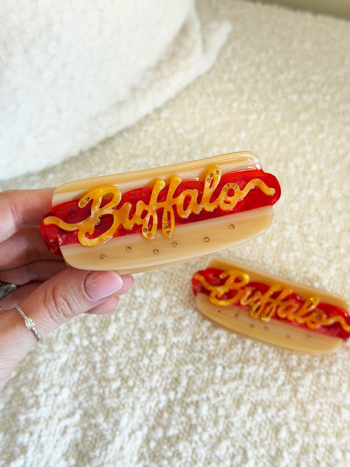 Hot Dog Hair Clip
