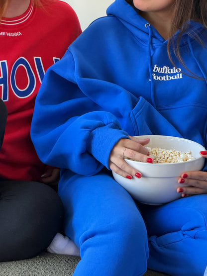 Lets Go Buffalo Semi-cropped Hoodie