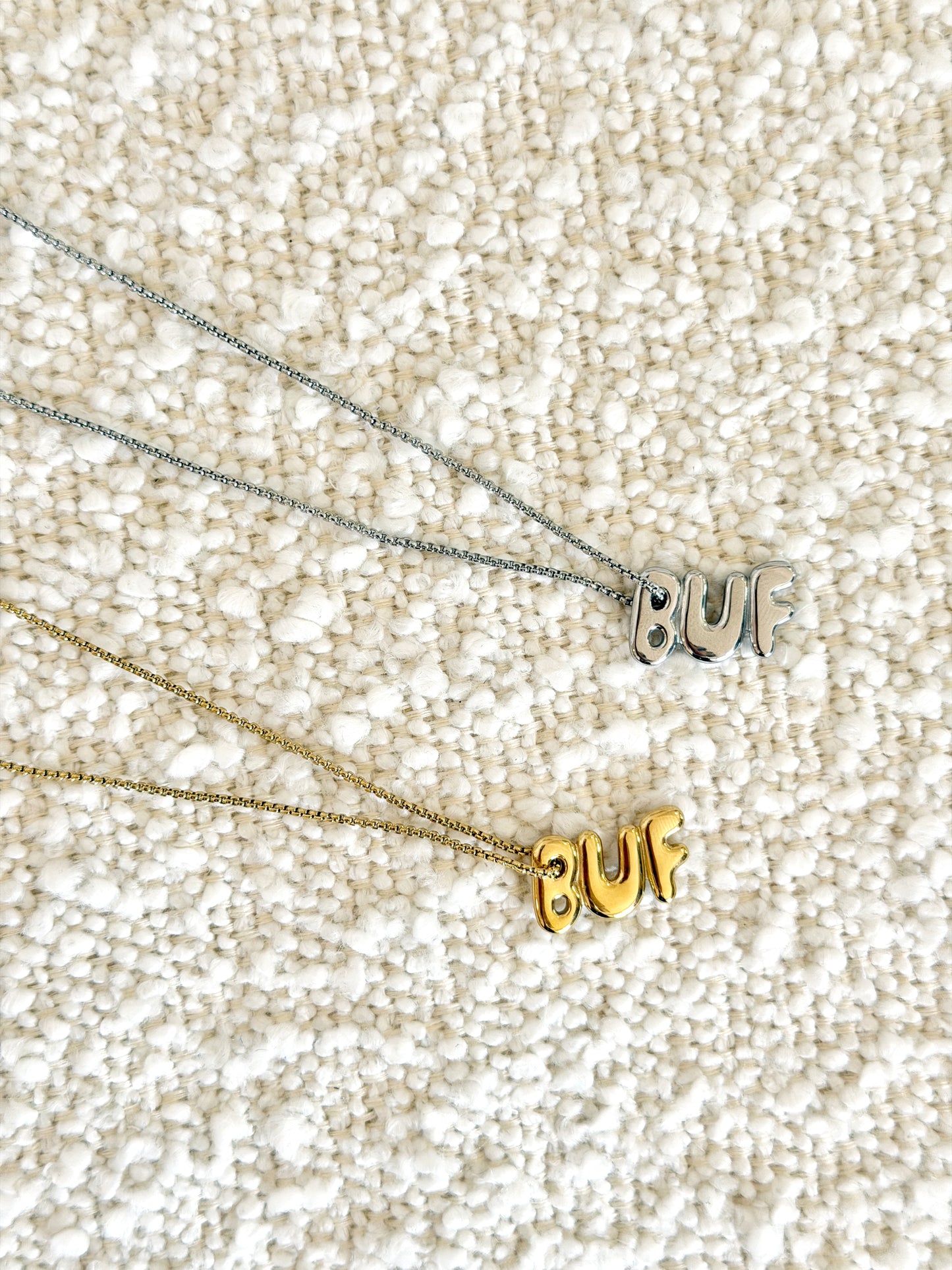 Buf Puff Necklace