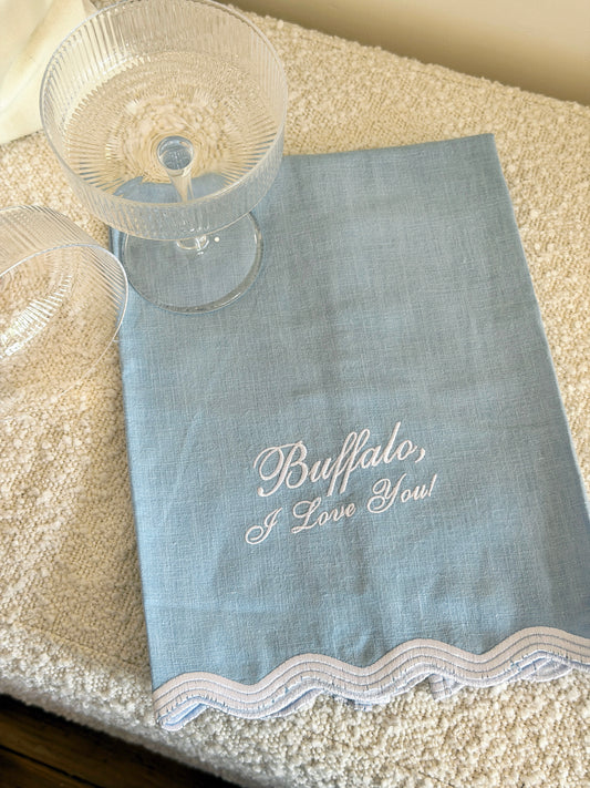 Buffalo, I love you kitchen Towel