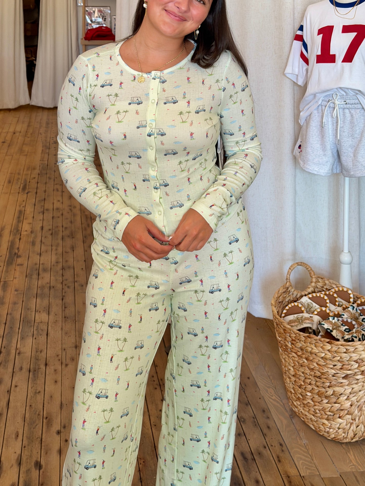 Golf Print Lounge Set