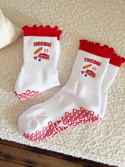 Baseball Grip Socks