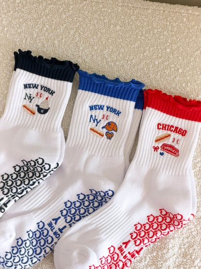 Baseball Grip Socks