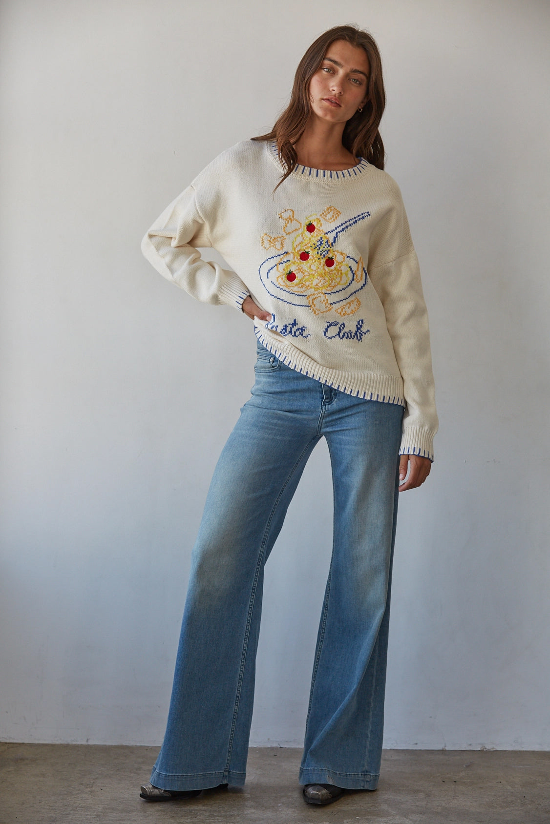 Pasta Club Knit Sweater