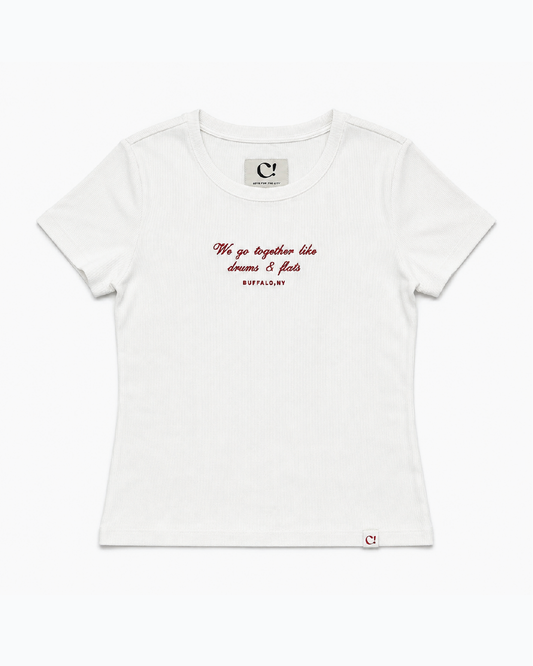 Drums and Flats Ribbed Tee