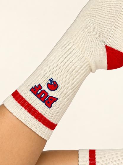 BUF Embroidered Sock