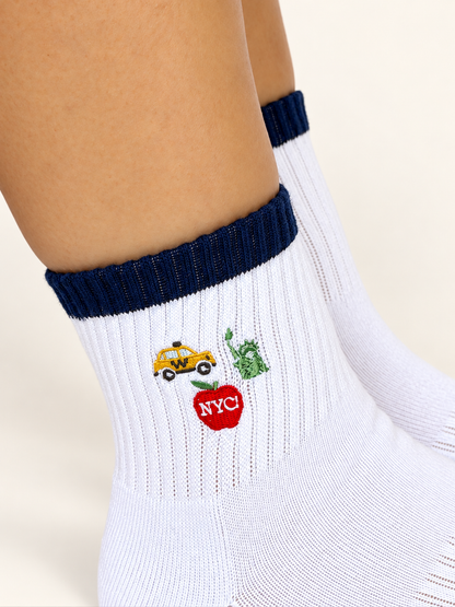 NYC Icons Pilates Socks