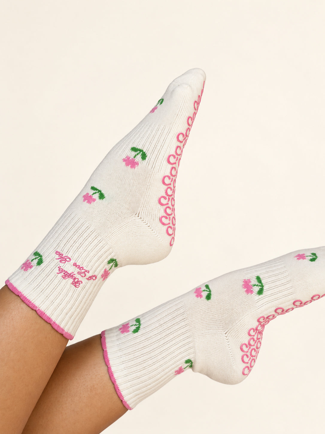 Buffalo, I Love You Pilates Socks