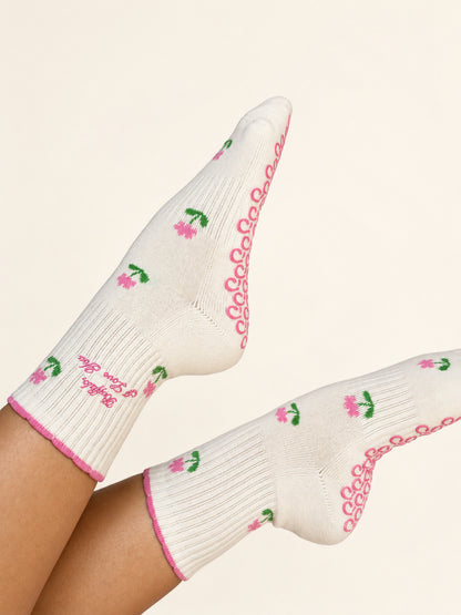 Buffalo, I Love You Pilates Socks