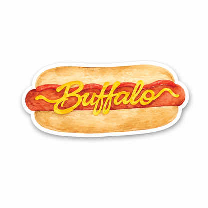 Hotdog Sticker