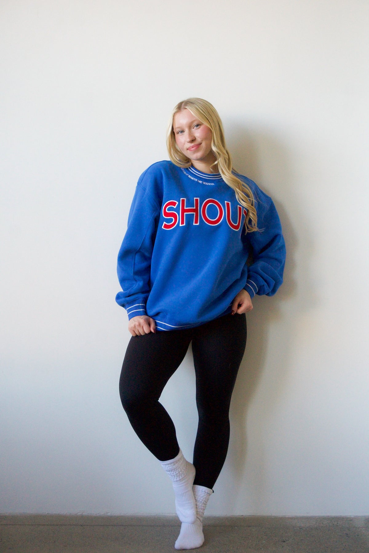 Shout Fleece Sweatshirt