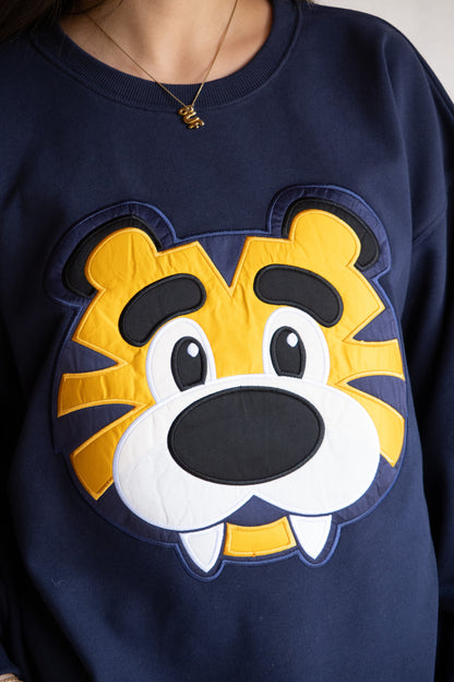 Toothy Appliqué Crewneck (PREORDER)